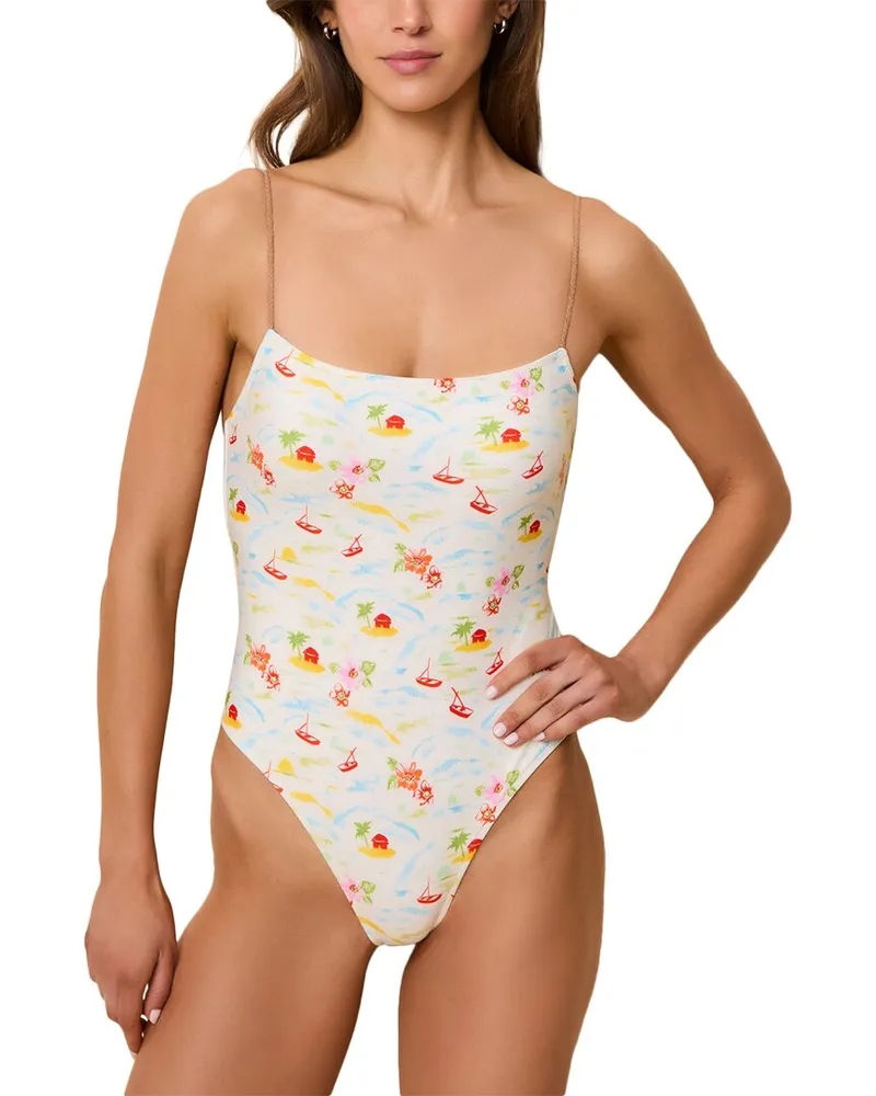 Solid and Striped Renna One-Piece Nocolor