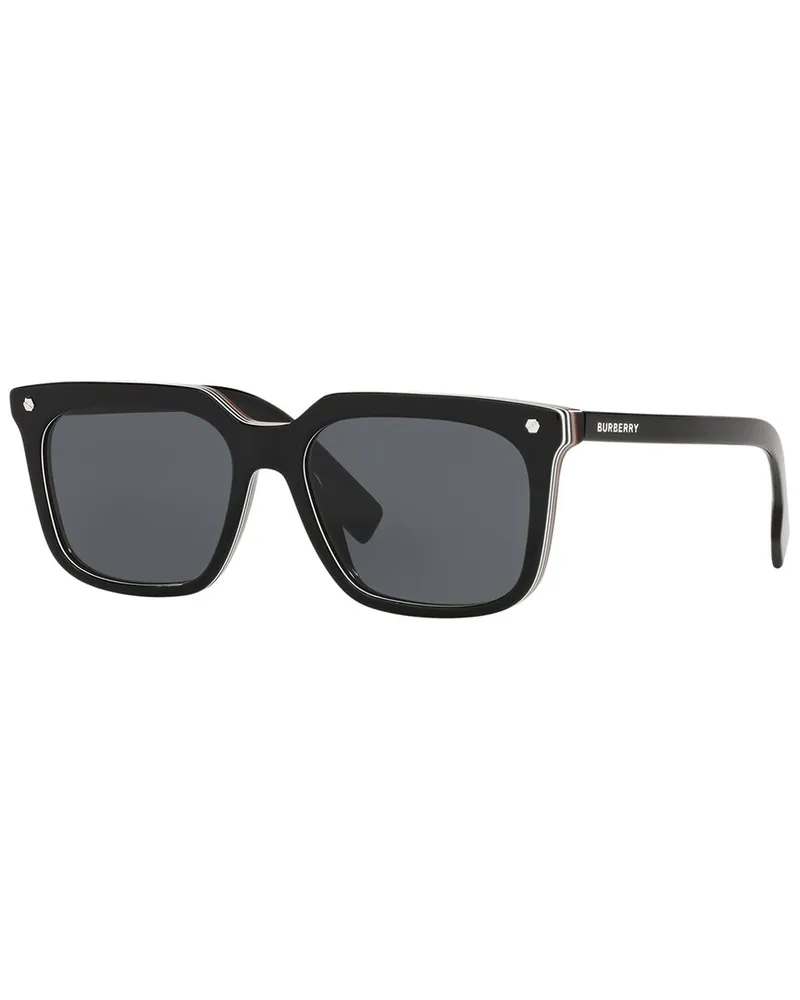 Burberry Men's Carnaby 56mm Sunglasses Black