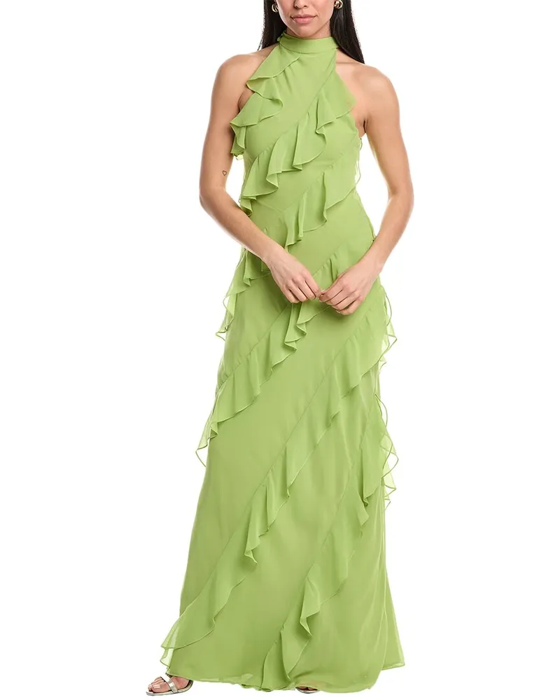 Mikael Aghal Maxi Dress Green