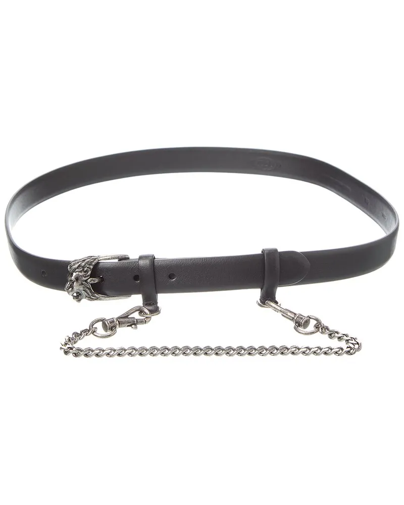 TOD'S TOD’s Leather Belt Black