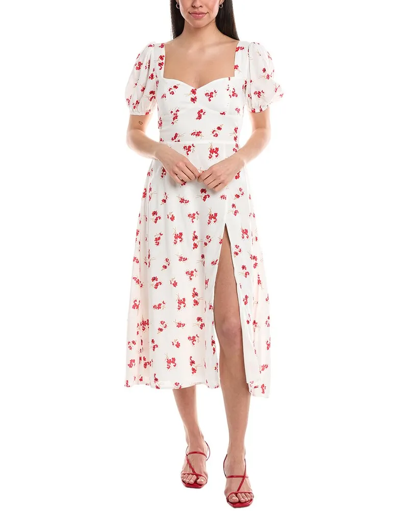 Bardot Gillian Midi Dress White
