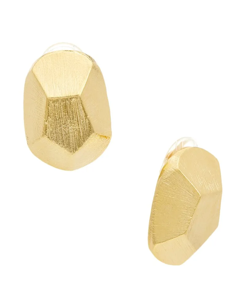Kenneth Jay Lane Button Earrings Nocolor