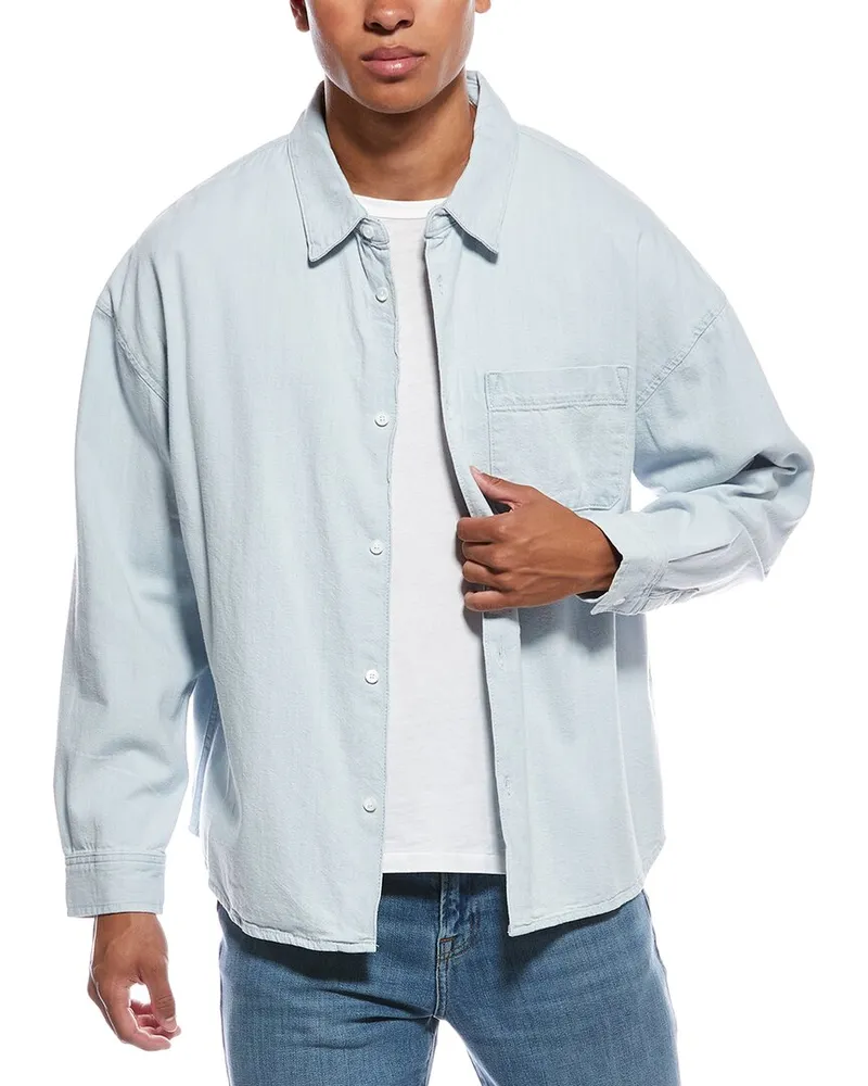 Frame Denim Relaxed Denim Shirt Nocolor
