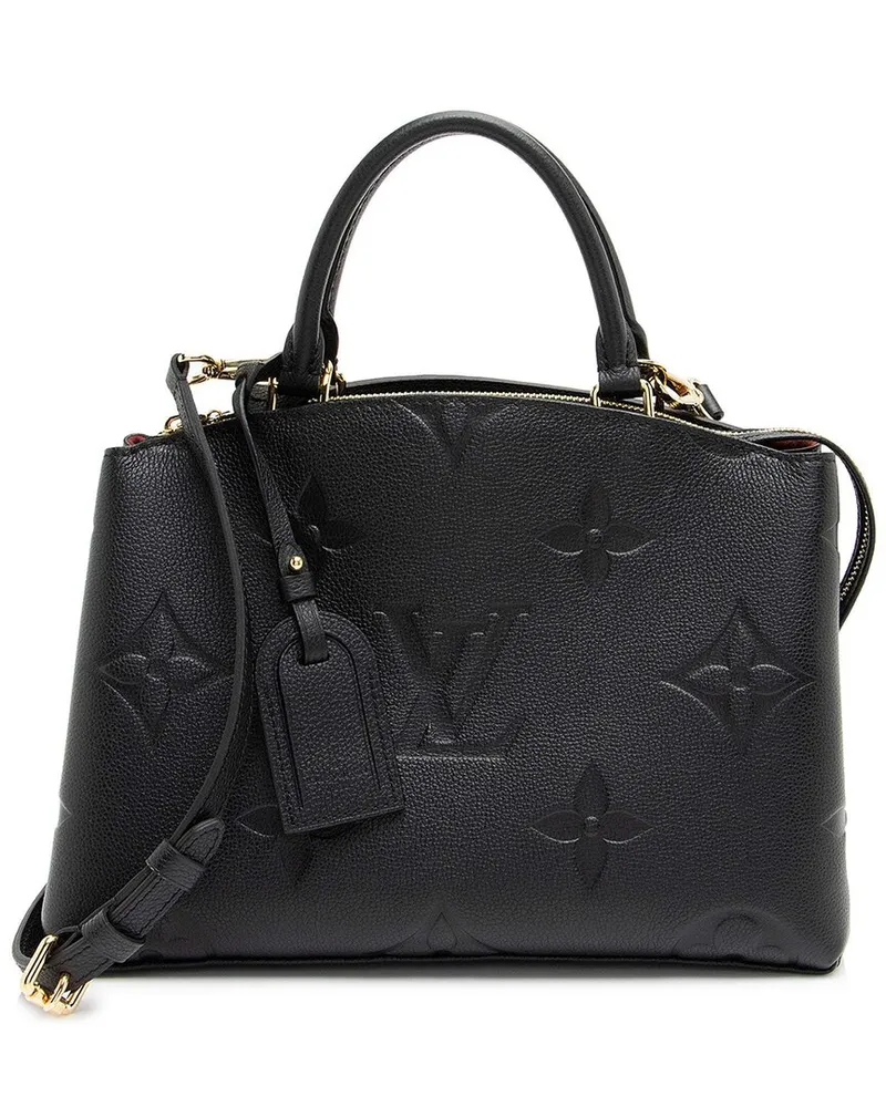 Louis Vuitton Black Giant Monogram Empreinte Petit Palais (Authentic Pre-  Loved Nocolor