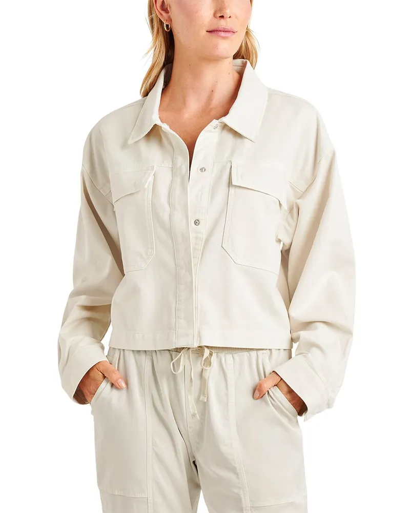 Splendid Sherpa Collar Jacket Nocolor
