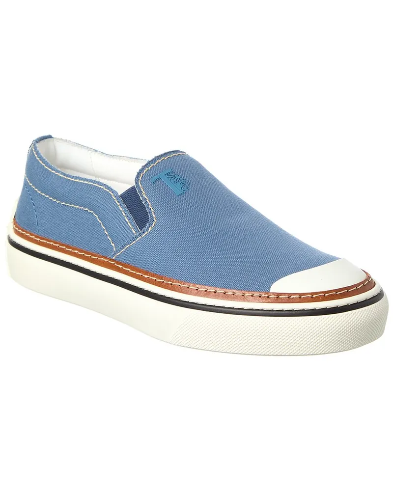 TOD'S TOD’s Canvas Slip-On Sneaker Blue