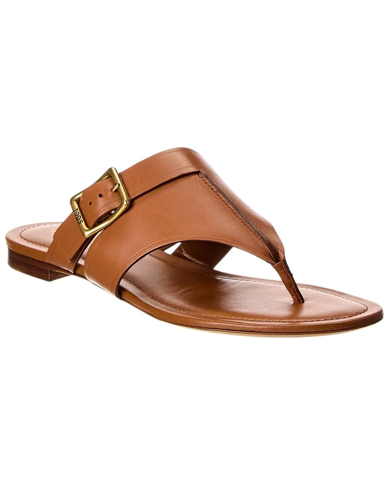 TOD'S TOD’s Leather Sandal Brown