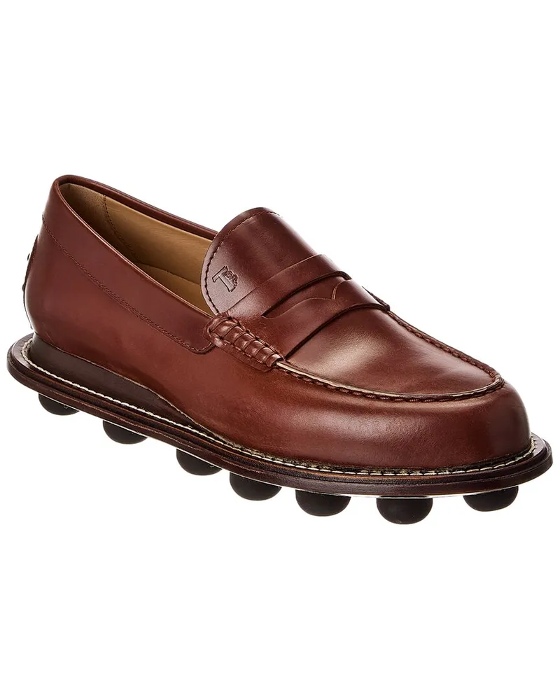TOD'S TOD’s Leather Loafer Brown
