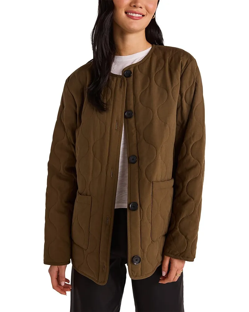 Bella Dahl Quilted Jacket Nocolor