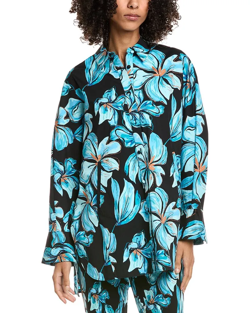 Diane von Furstenberg Caleb Blouse Blue