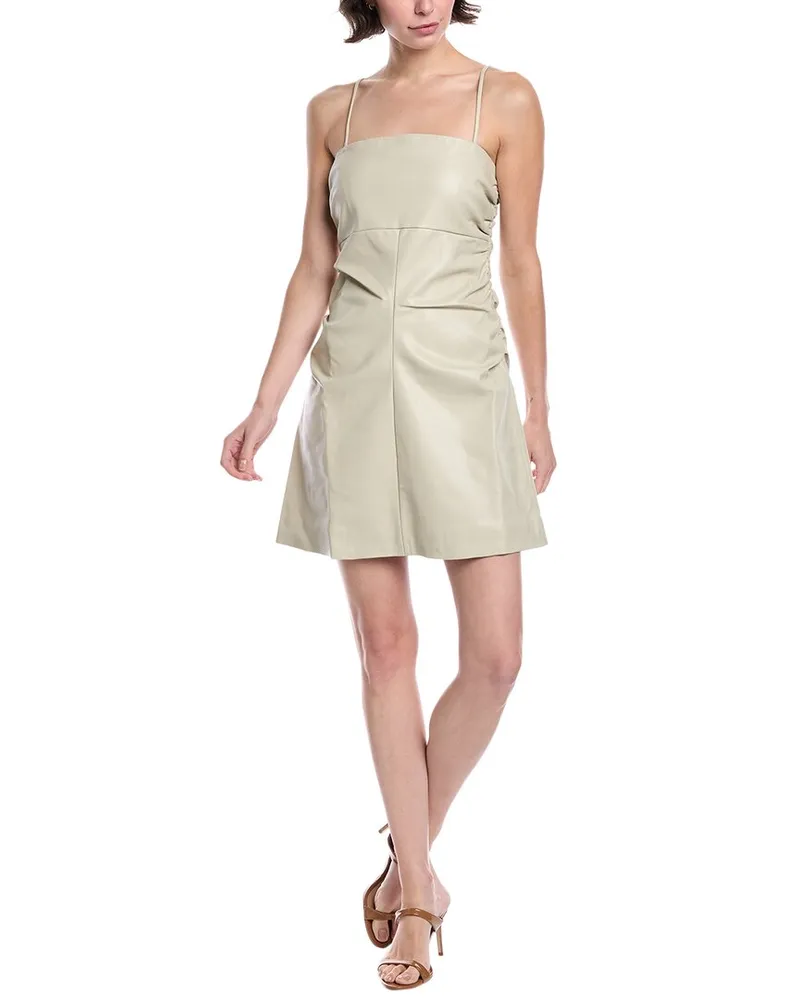 Proenza Schouler White Label Fitted Spaghetti Mini Dress White