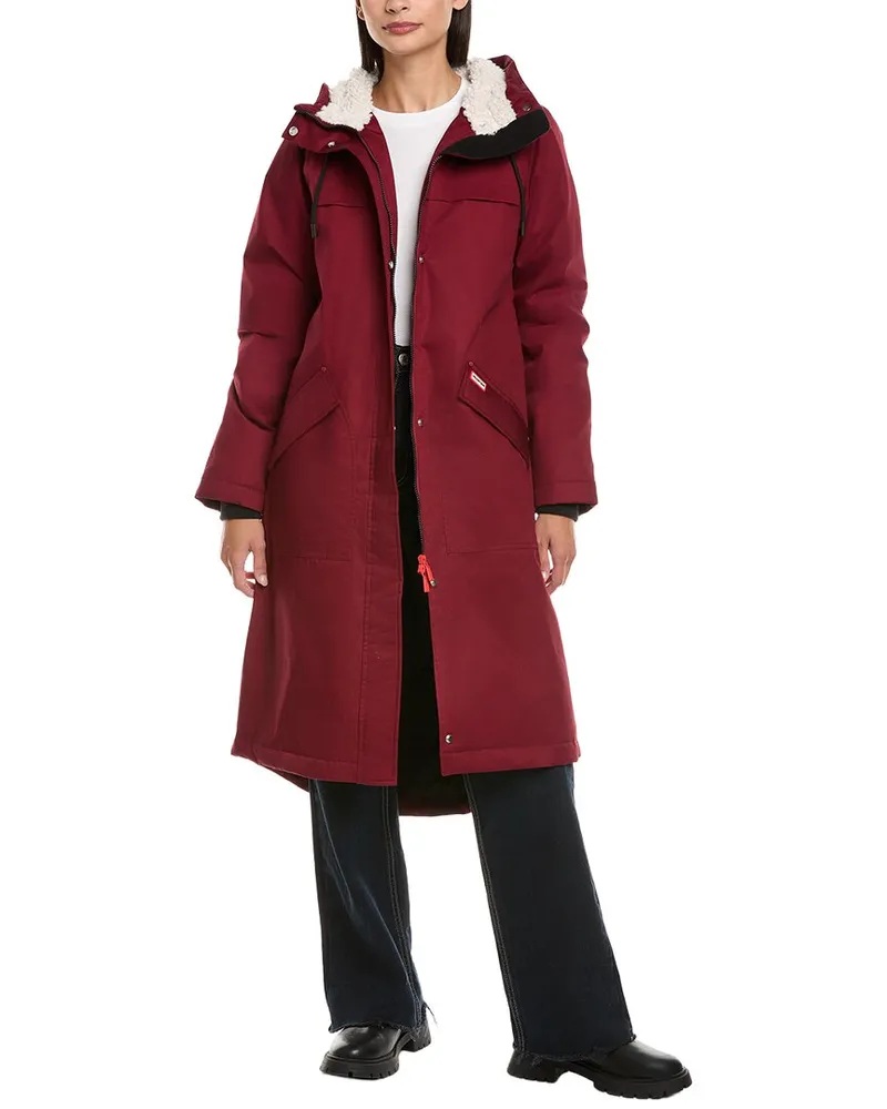 Hunter Jane Parka Red