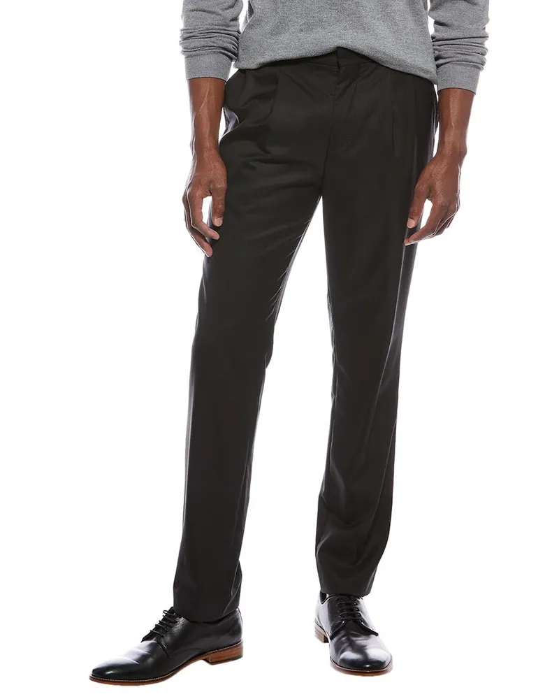 Brunello Cucinelli Wool & Silk-Blend Pant Nocolor