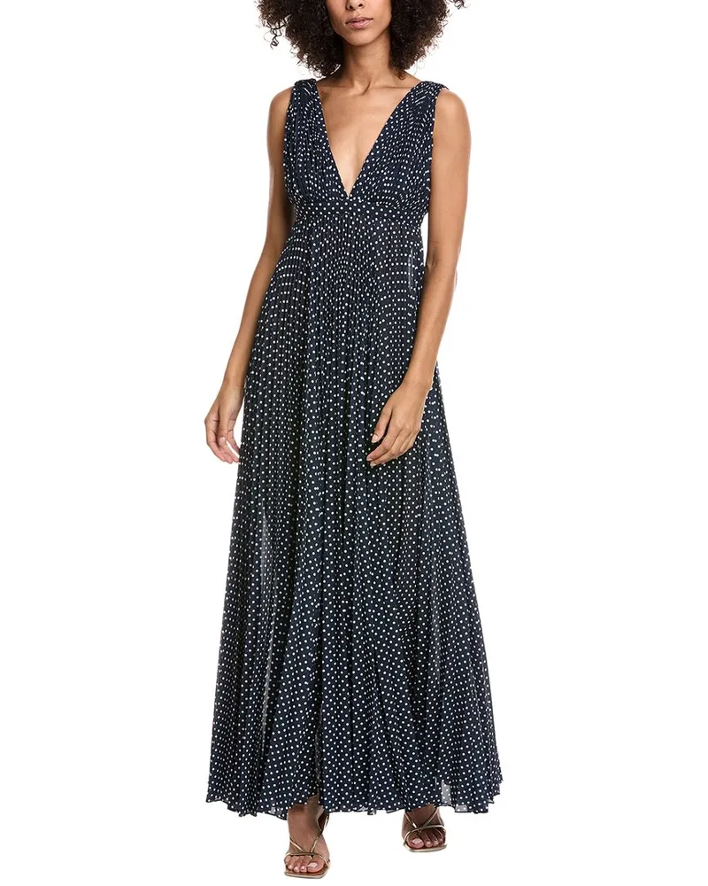 Michael Kors Georgette Gown Blue