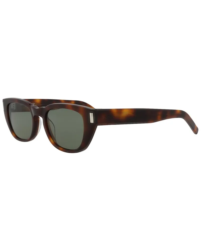 Saint Laurent Men's SL601 51mm Sunglasses Brown