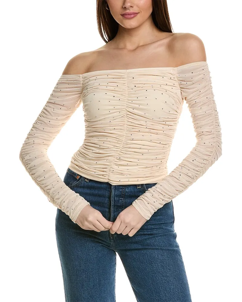 Caroline Constas Velma Top White
