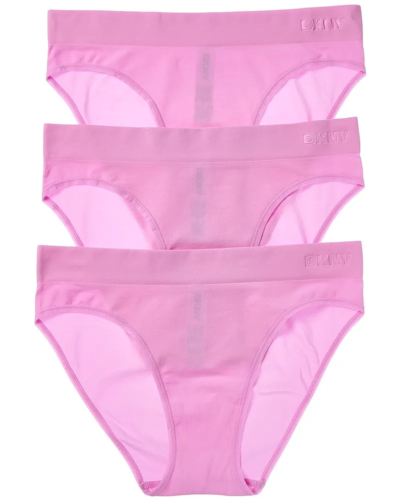 DKNY 3pk Seamless Litewear Bikini Purple
