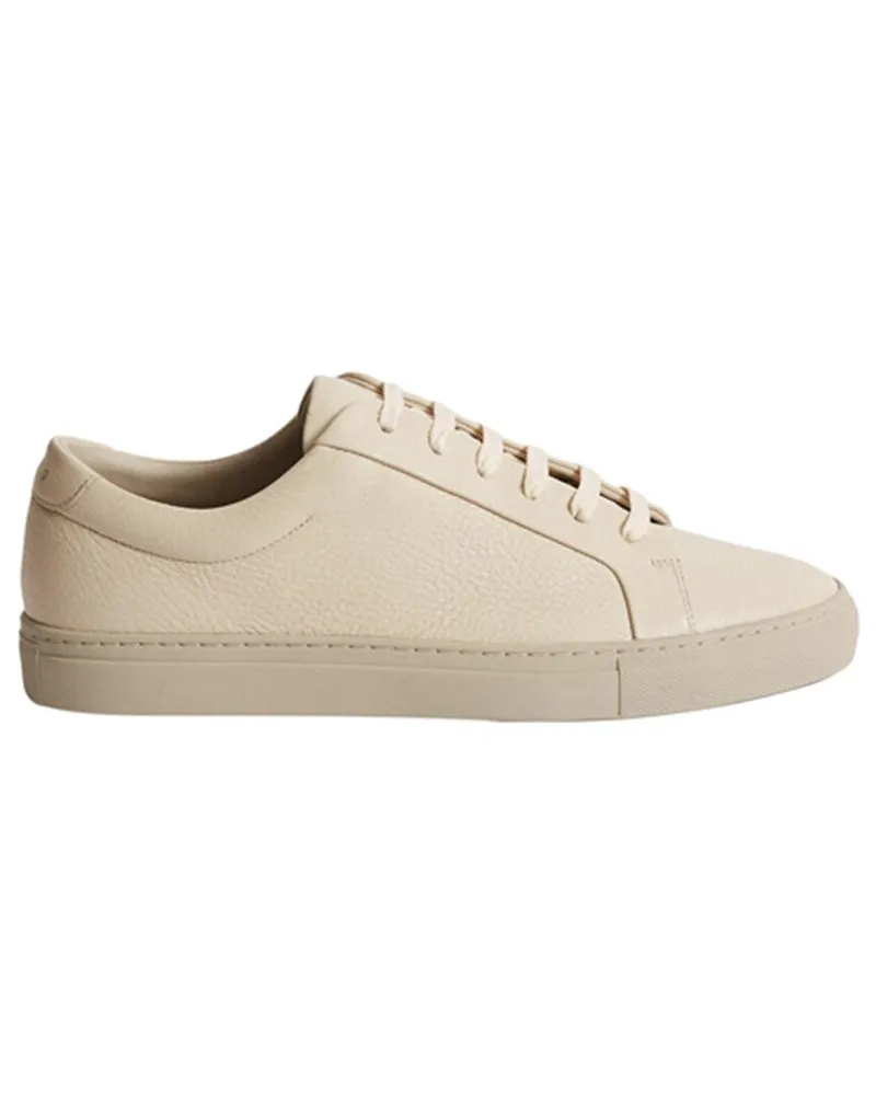 Reiss Luca Leather Sneaker Nocolor