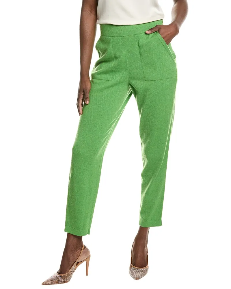 Akris Cashmere Pant Green