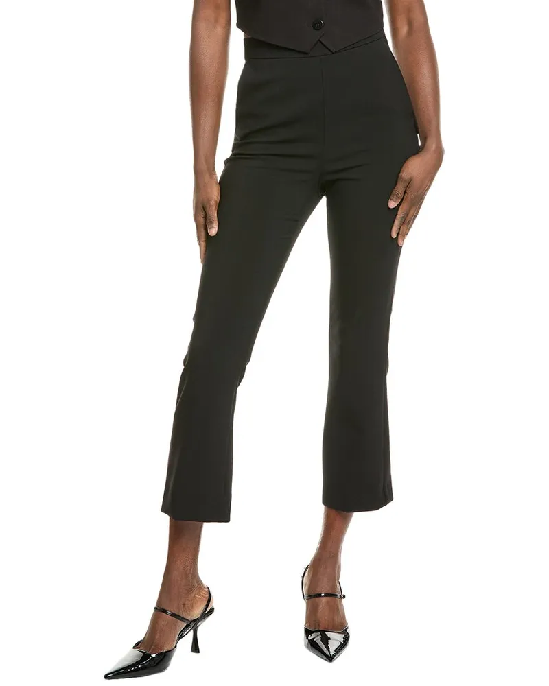 Max Mara Nepeta Wool-Blend Trouser Black