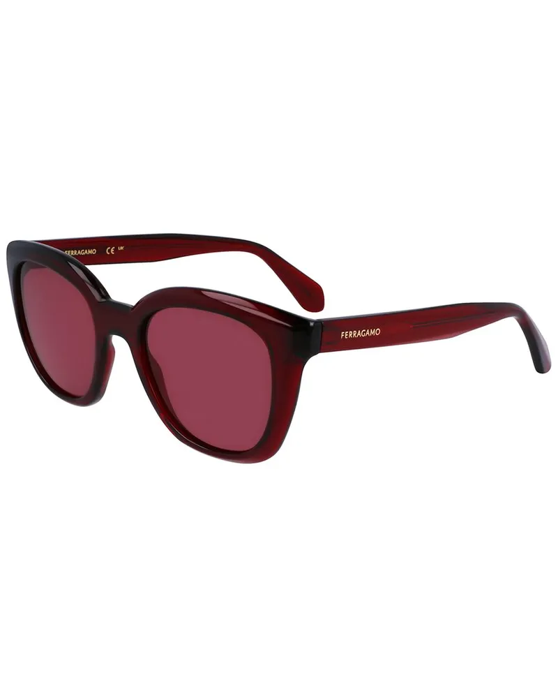 Ferragamo Women's SF2000S 52mm Sunglasses Red