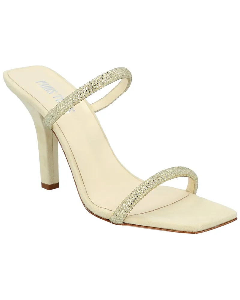 Paris Texas Holly Linda Suede Mule Nocolor