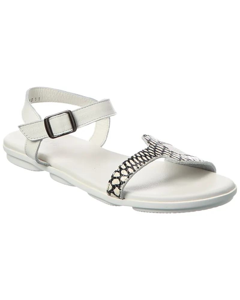 Arche Palloa Leather Sandal White
