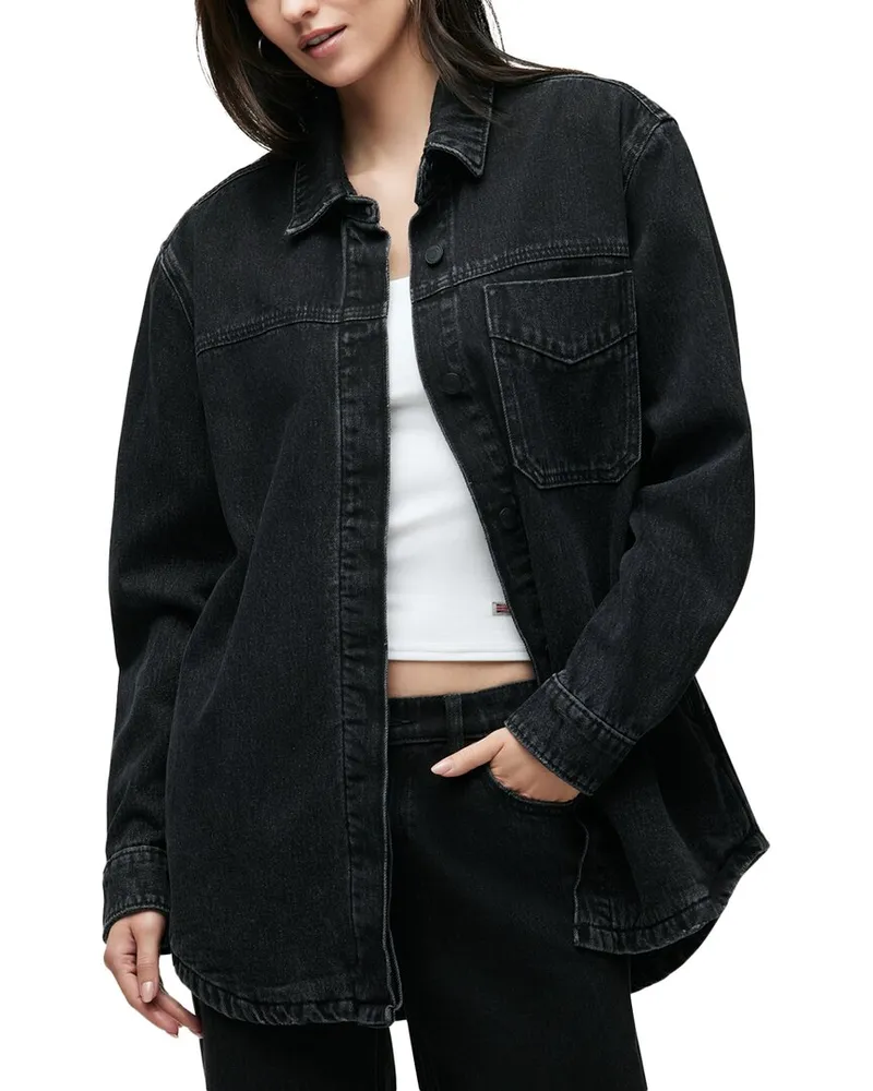 HUDSON Jeans Shacket Black