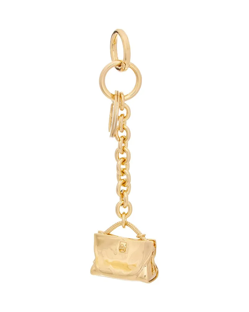 Mulberry Iris Charm Gold