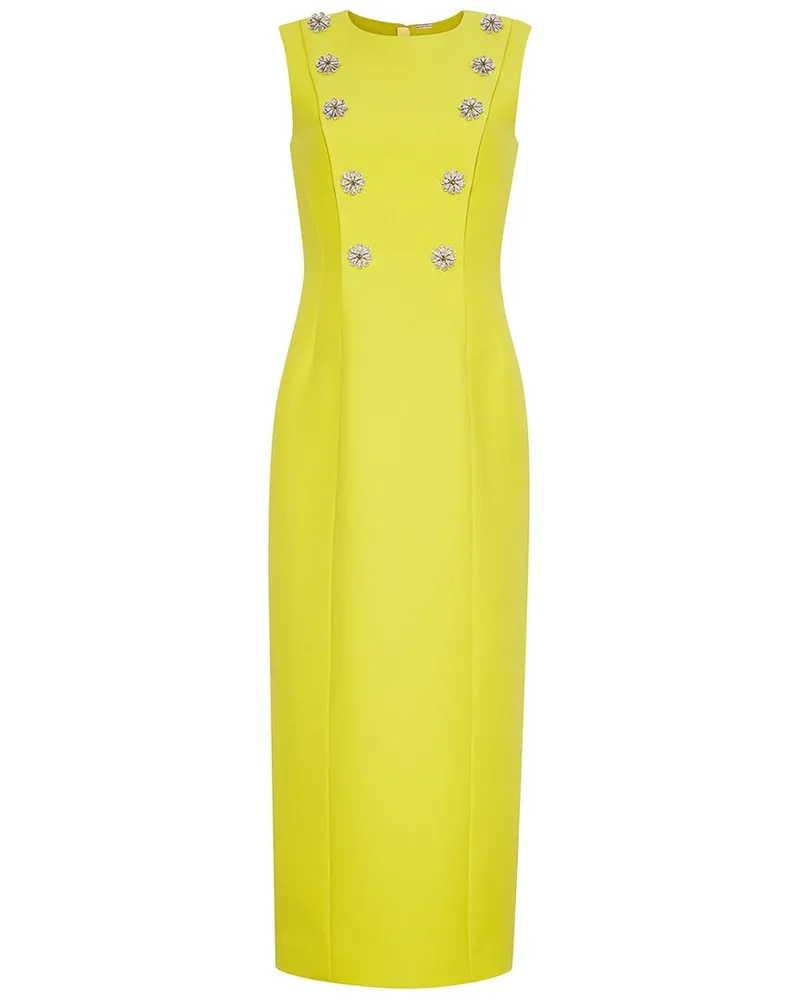 Adam Lippes Aubrey Wool-Blend Dress Nocolor
