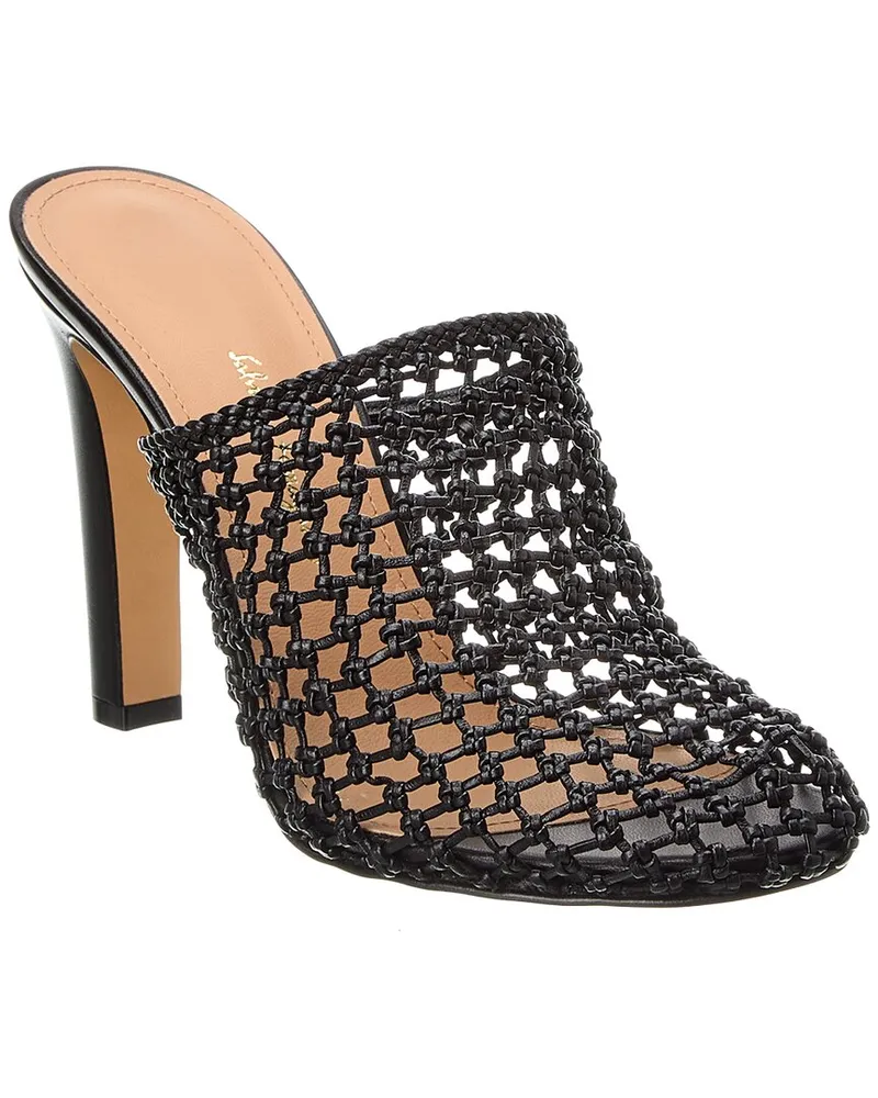 Ferragamo Leather Mule Black