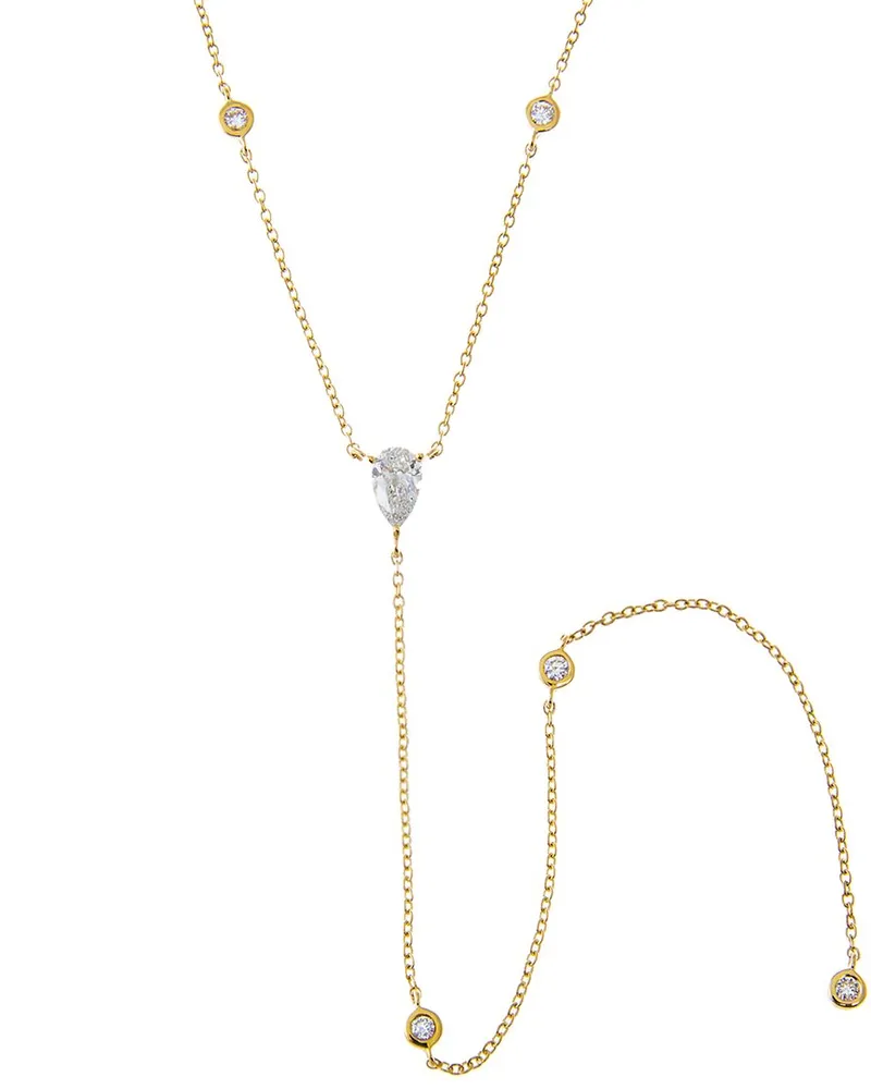 By Adina Eden 14K 0.50 ct. tw. Lab-Grown Diamond Necklace Nocolor