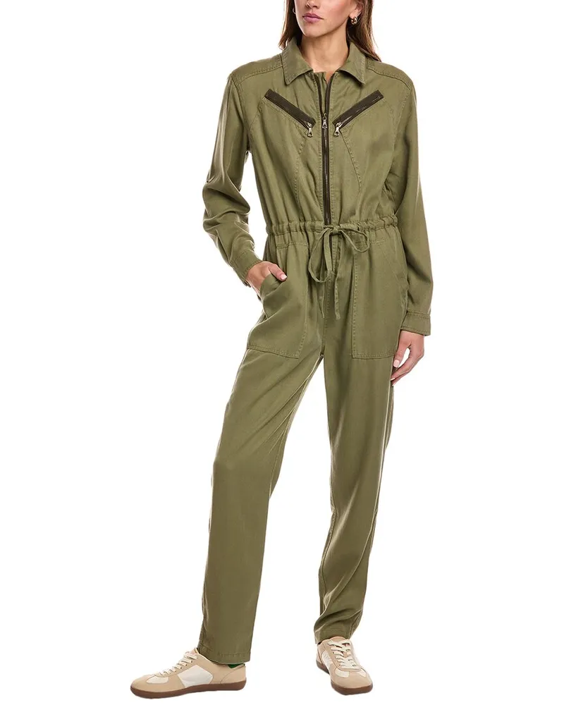 Officine Generale Officine Generale Kho Jumpsuit Green