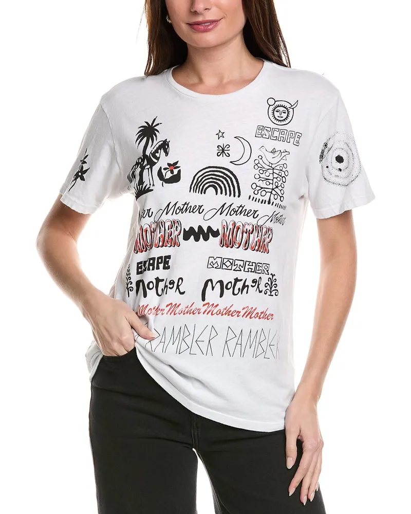 Mother Denim The Rowdy T-Shirt Nocolor