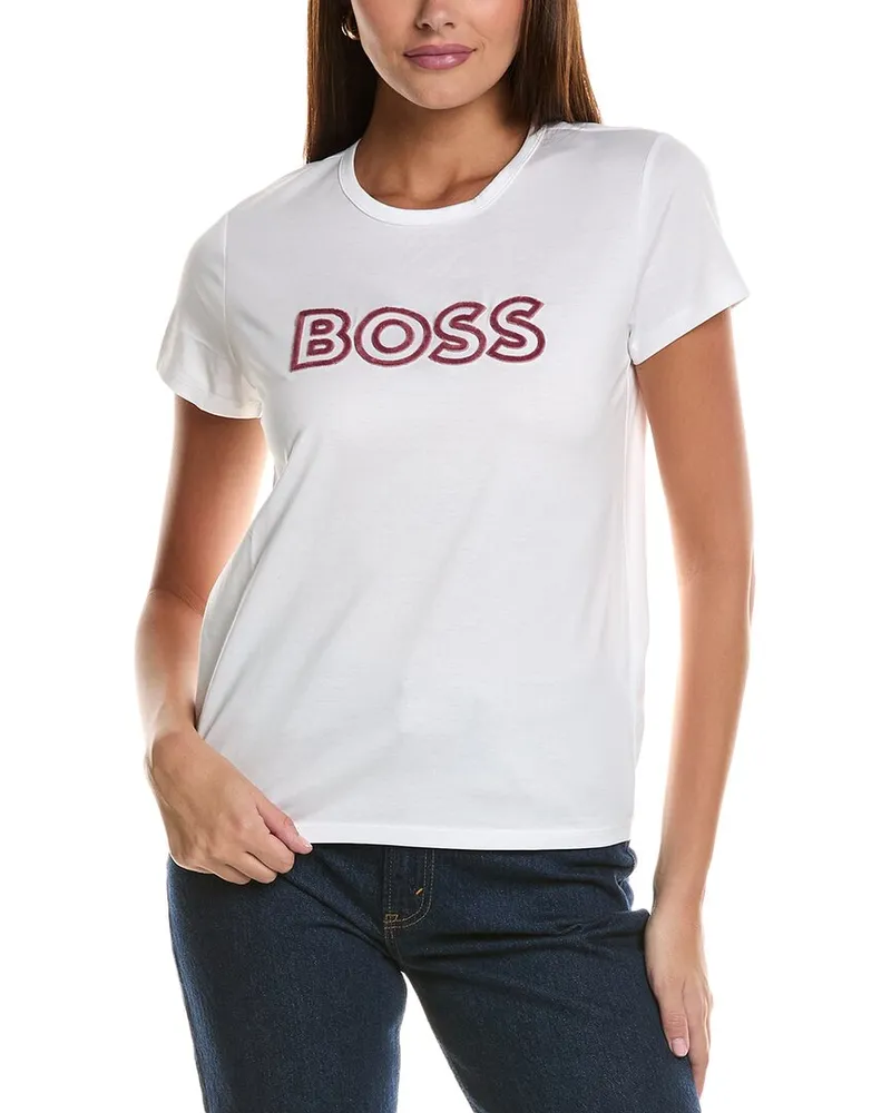HUGO BOSS Eventsa Logo T-Shirt White