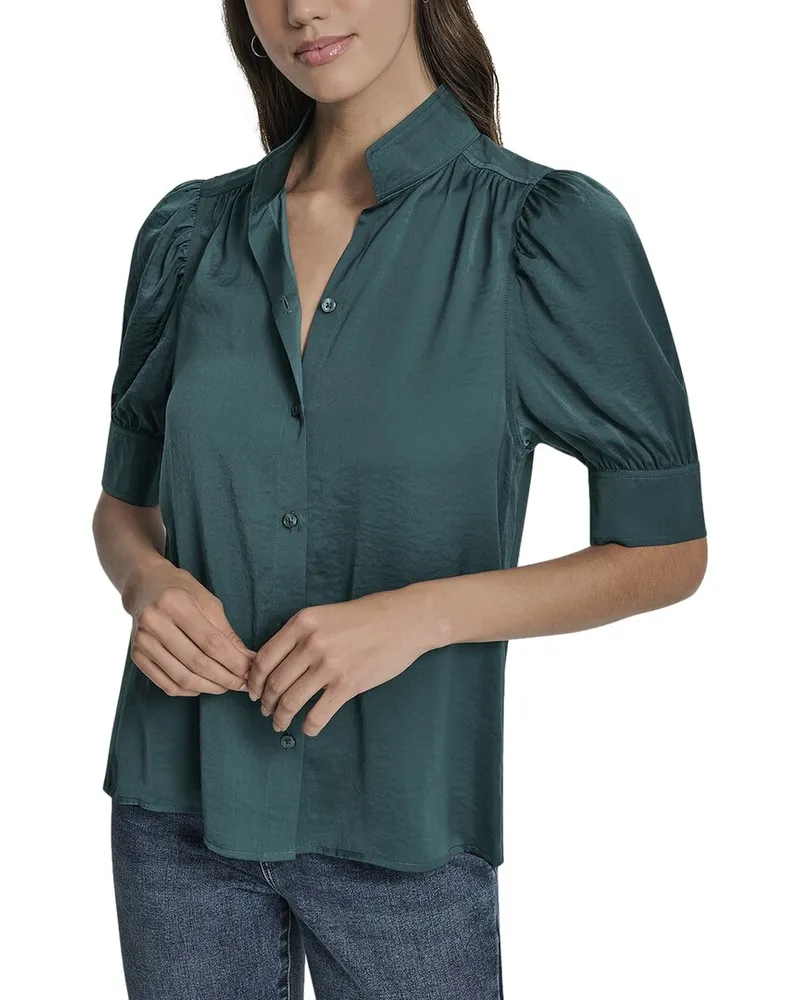 DKNY Puff Sleeve Shirt Nocolor