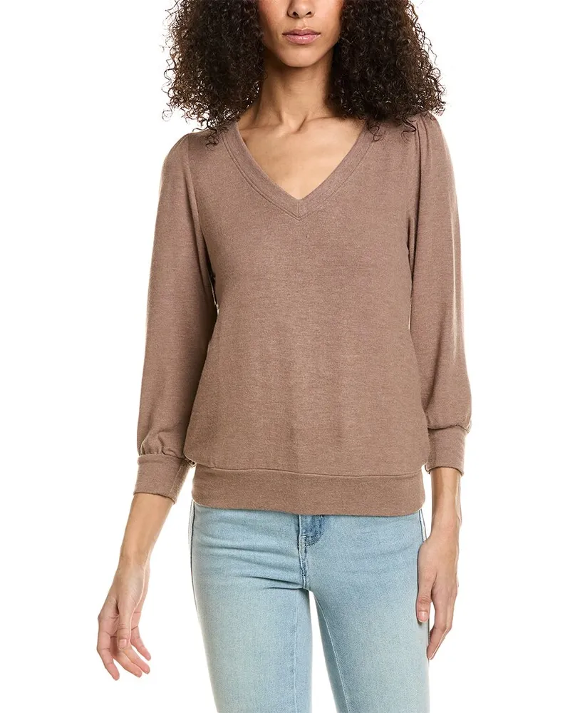 Michael Stars Gabriella Sweater Brown