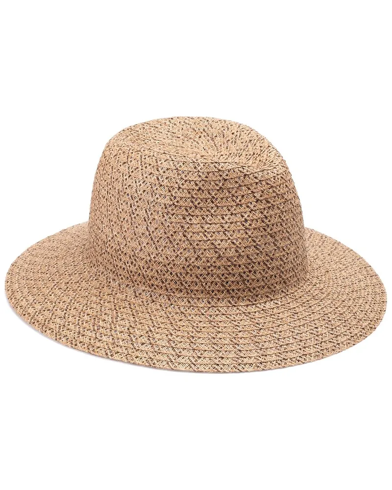 Eugenia Kim Courtney Packable Straw Hat Brown