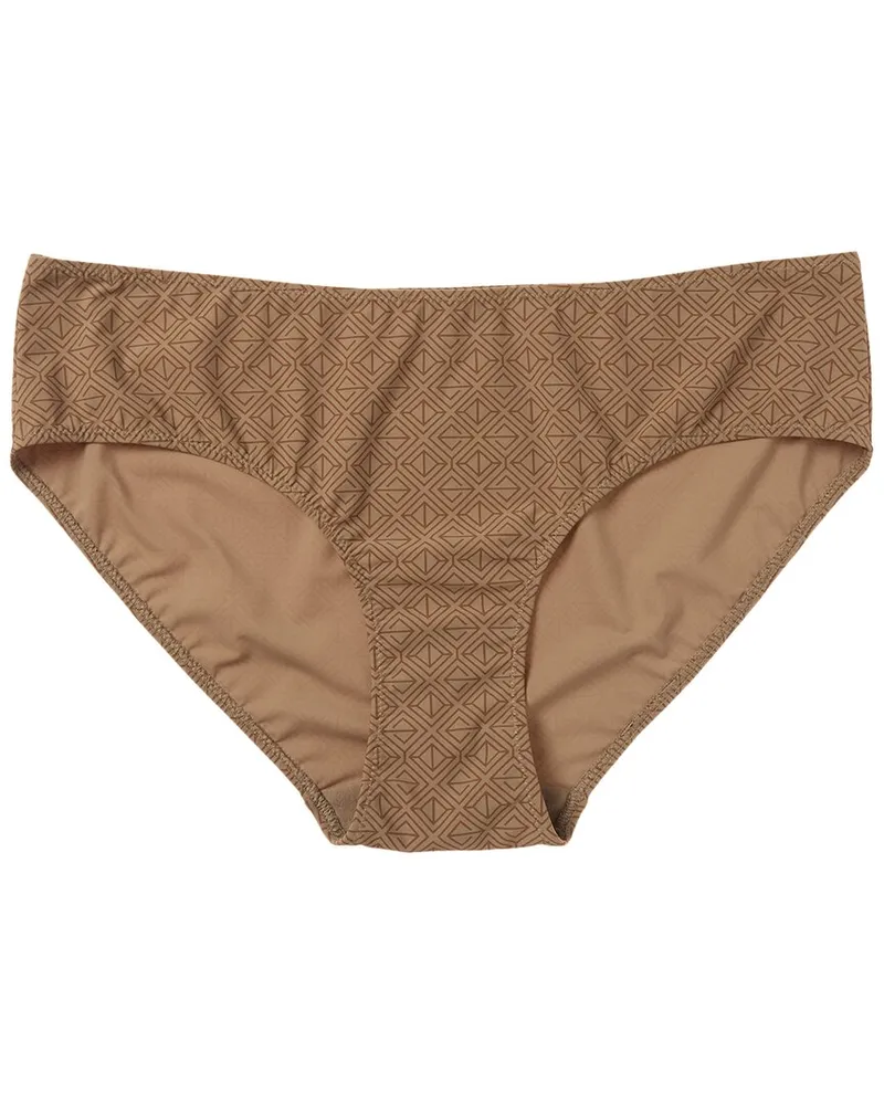 Hanro Quick Dry Hi-Cut Brief Green