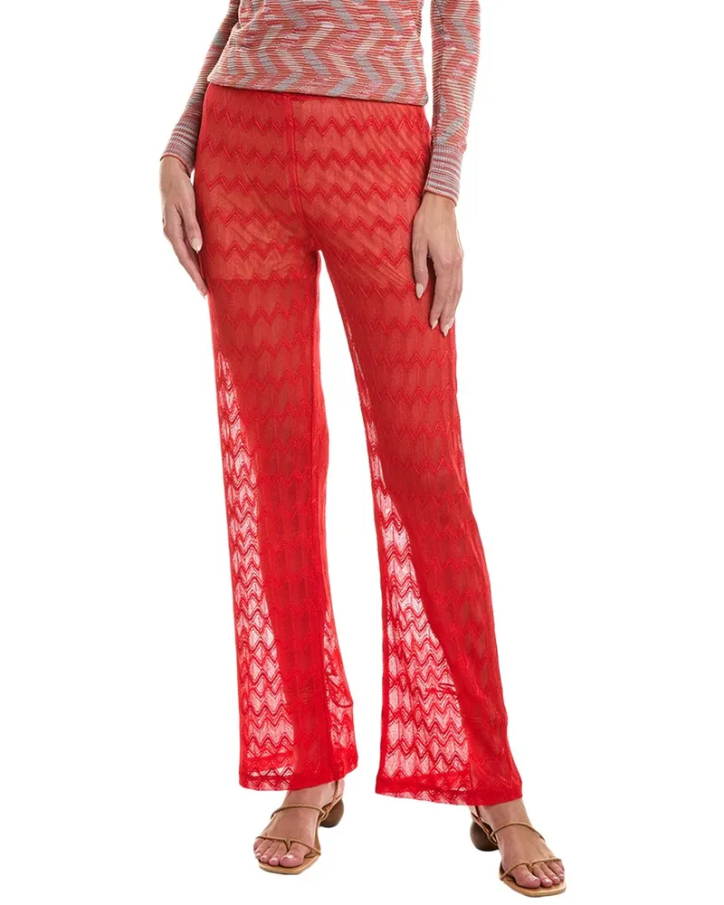 Missoni Zig Zag Pant Red