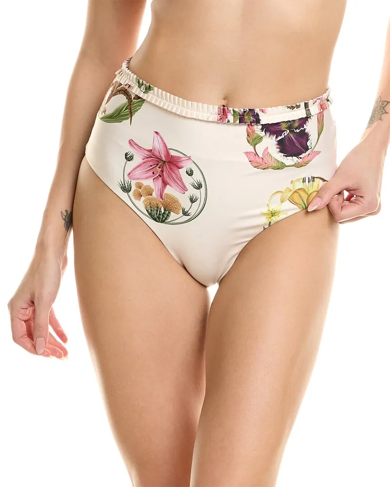 AGUA BENDITA Marina Bikini Bottom White