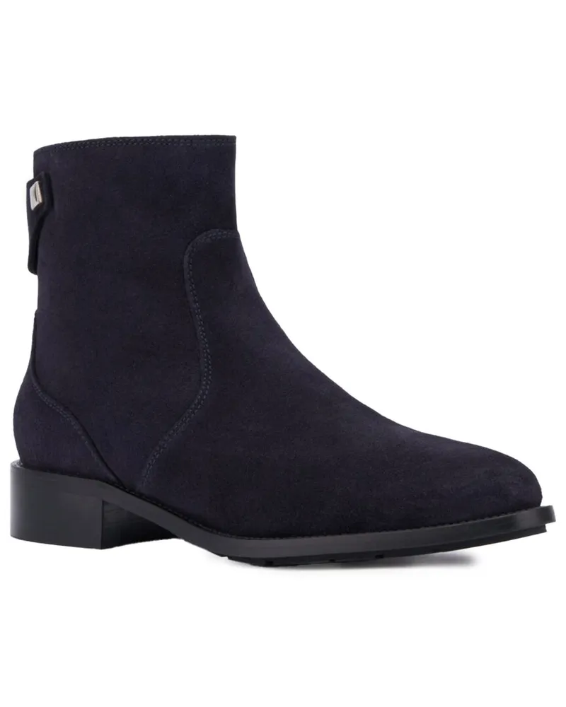 Aquatalia Natania Weatherproof Suede Boot Blue