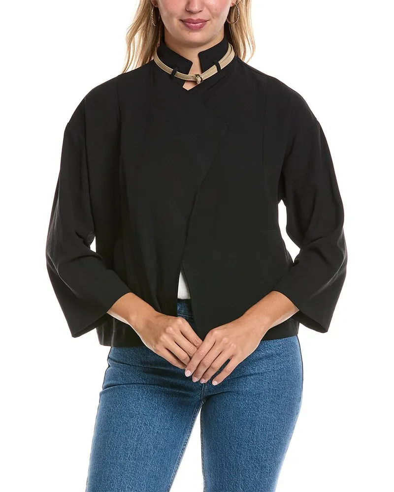 Joseph Ribkoff Belted Top Black