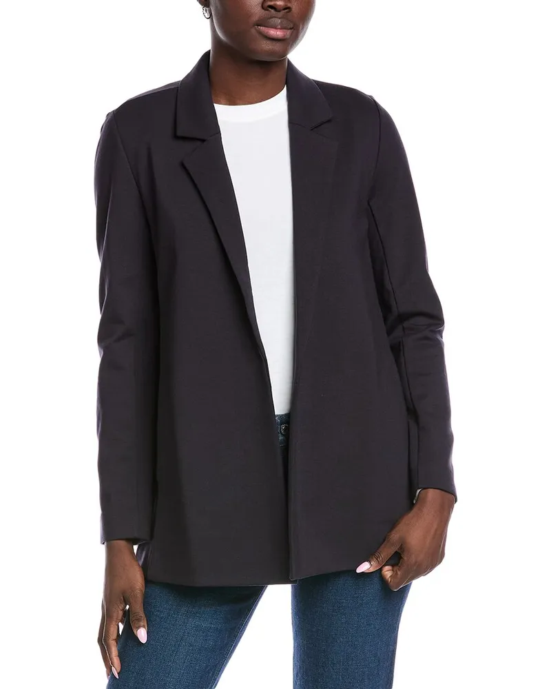 Eileen Fisher Petite Long Blazer Blue
