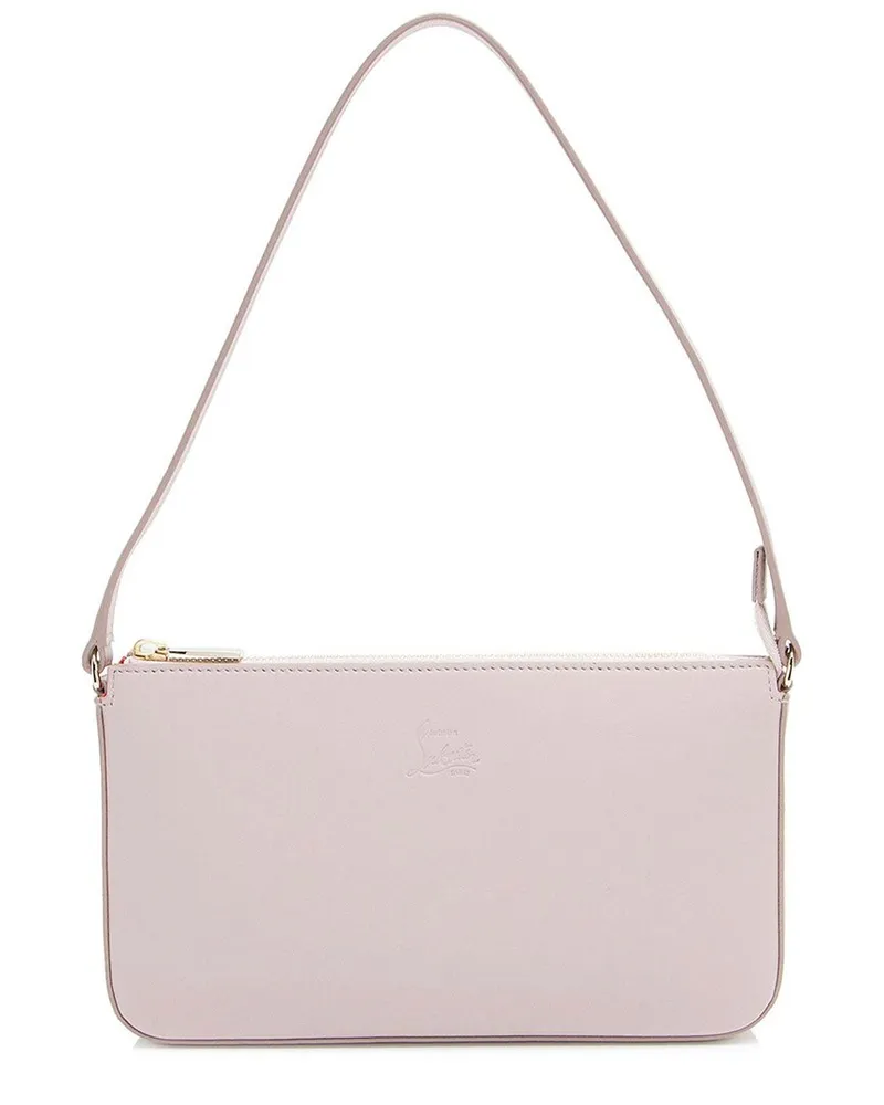Christian Louboutin Pink Leather Loubila Shoulder Bag (Authentic Pre-Loved Nocolor