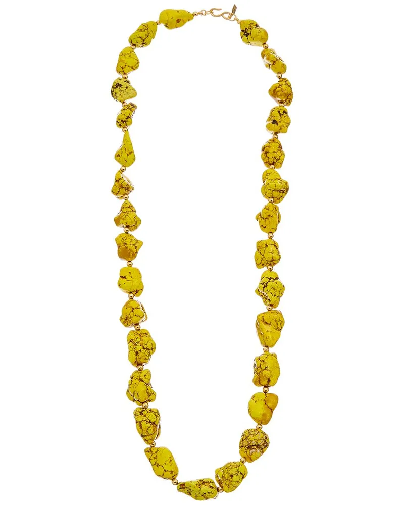 Kenneth Jay Lane 22K Plated Necklace Nocolor