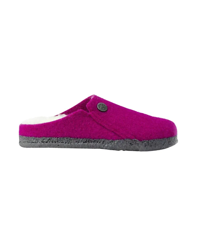 Birkenstock Zermatt Shearling & Wool Felt Slipper Pink