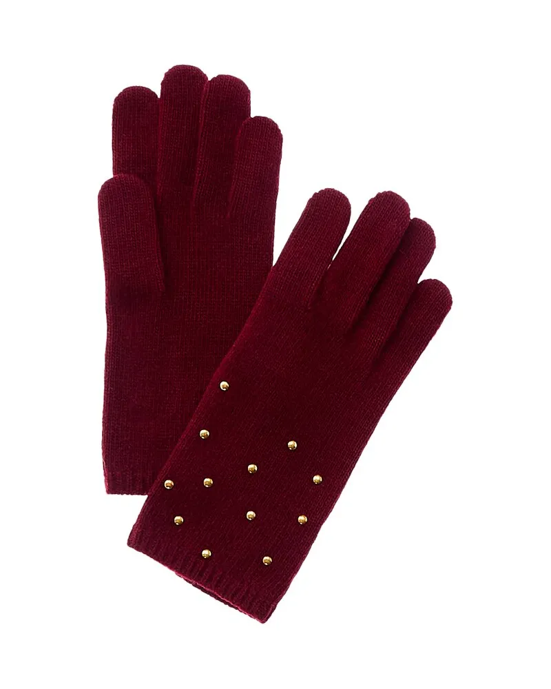 portolano  Cashmere Gloves Red