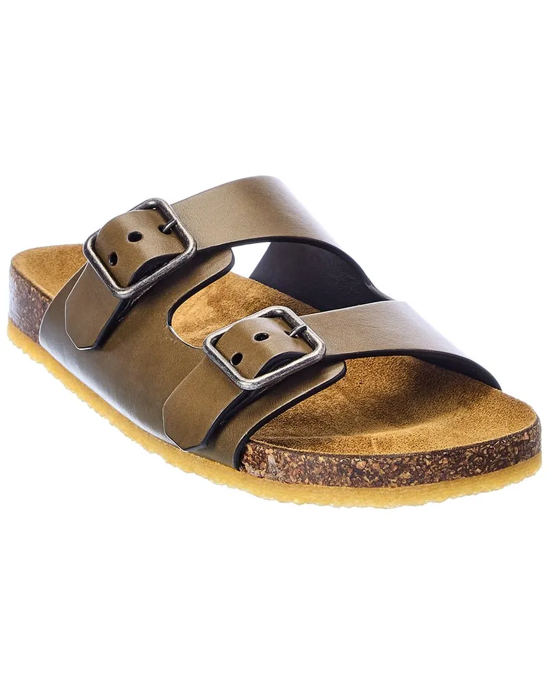 Saint Laurent Jimmy Leather Sandal Nocolor