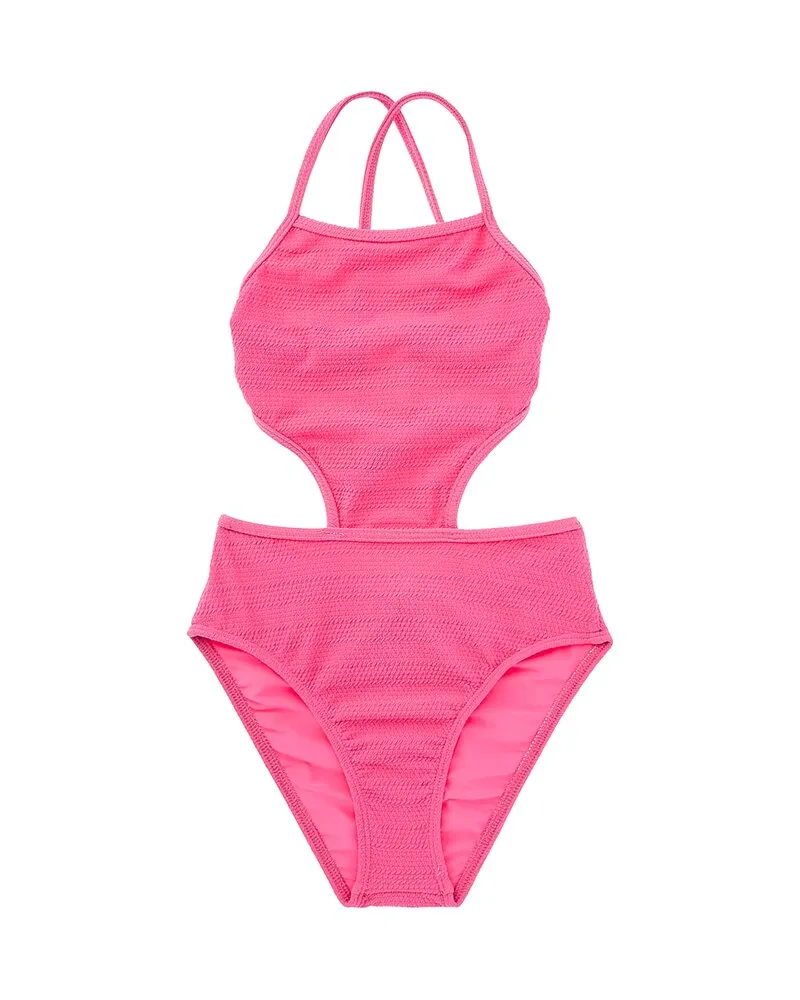 Splendid Cutout One-Piece Pink
